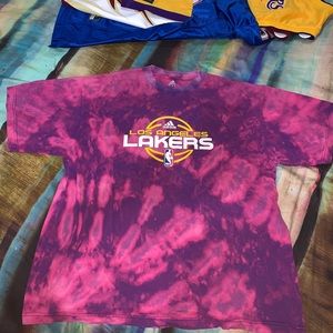 LALakers Acid Washed shirt in a size adult large